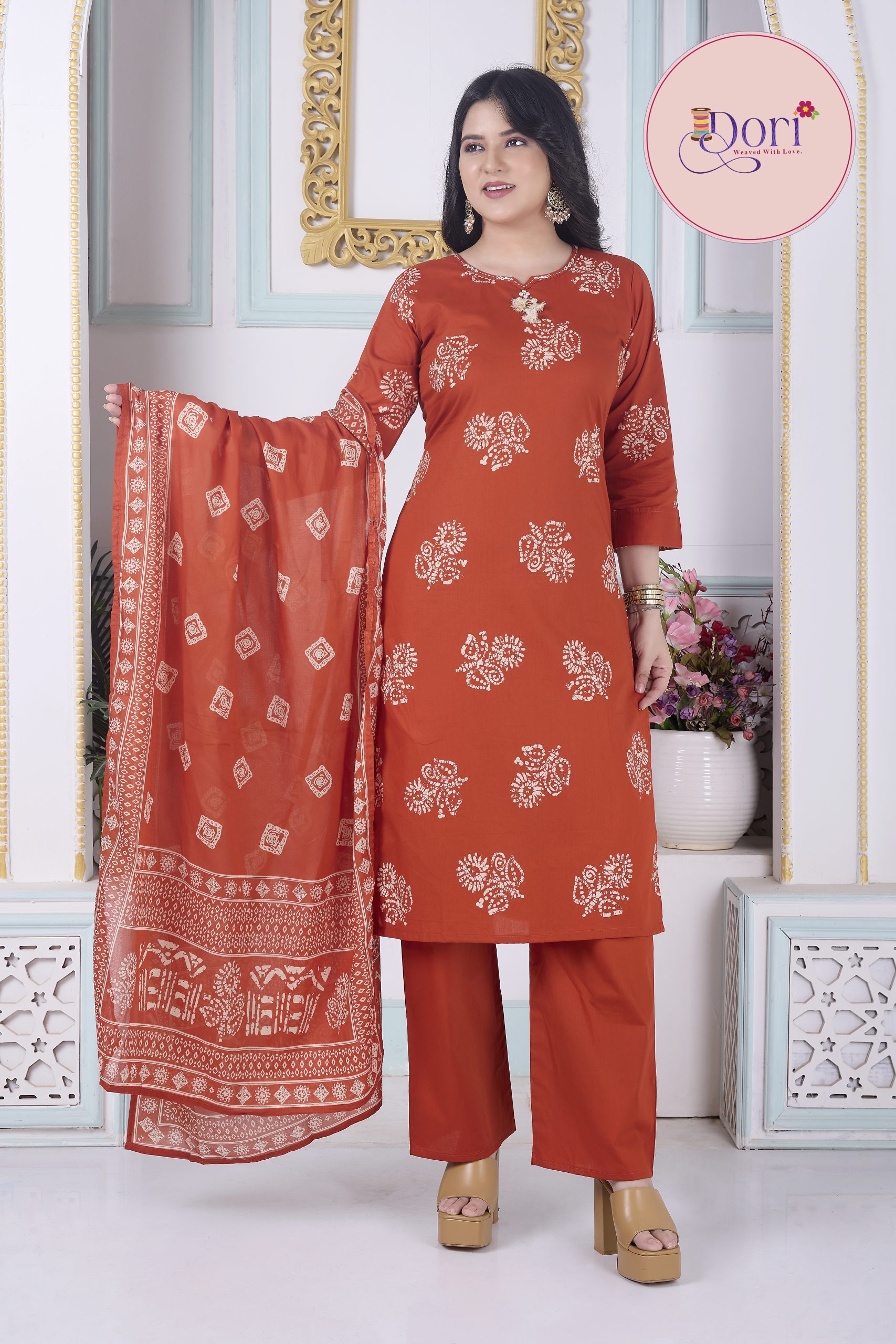 rust orange cotton (3)